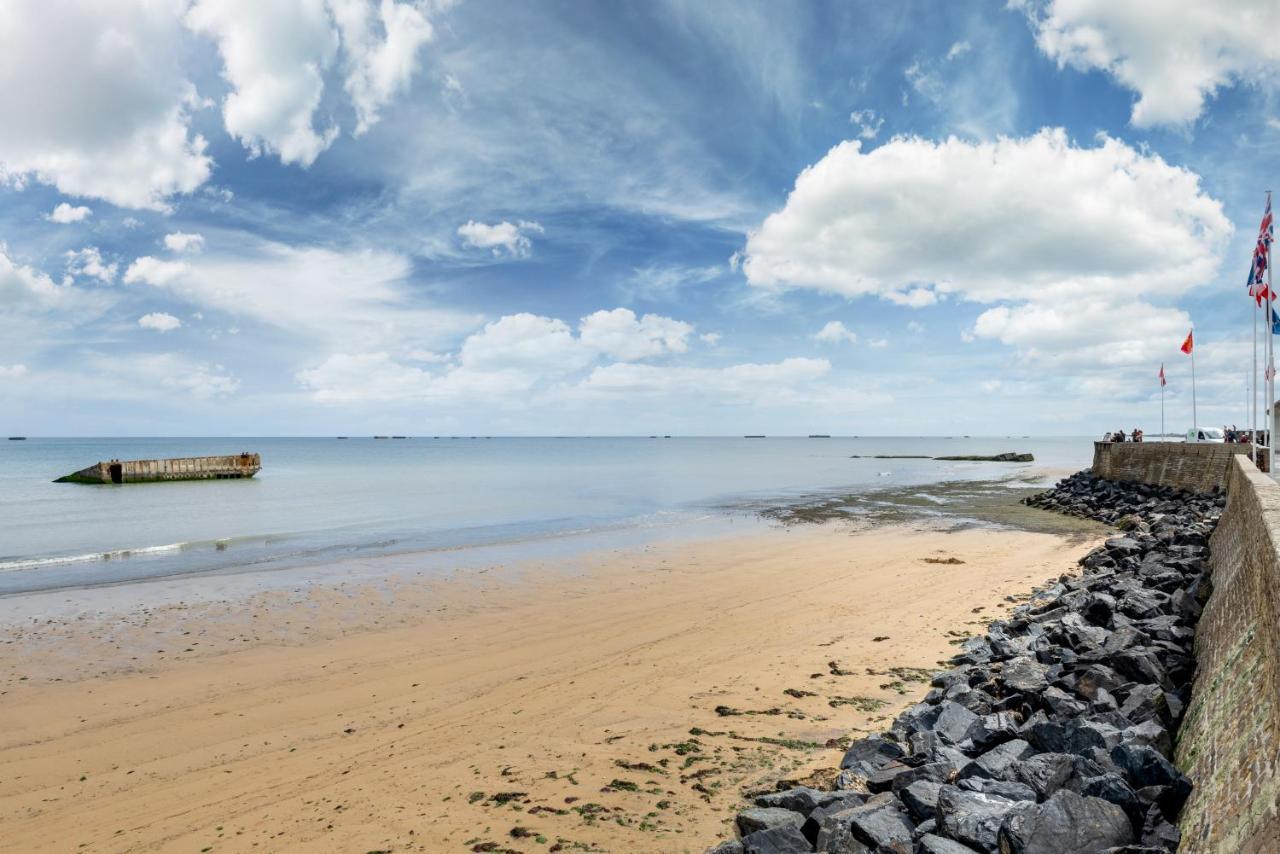 Appartement A 300M De La Plage - Exterieur Commun Asnelles Bagian luar foto